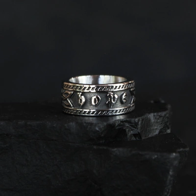 Johnny Reb Hope Ring - Stainless Steel