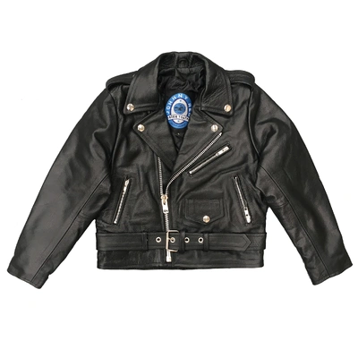 Johnny Reb Kids Kings Canyon Leather Jacket - Black