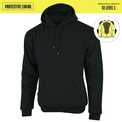 Johnny Reb Mens Hume Protective Hoodie - Black