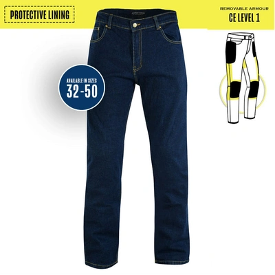 Johnny Reb Mens Hume Protective Jeans - Blue