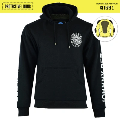 Johnny Reb Mens Johnny Reb Protective Fleece Hoodie - Black