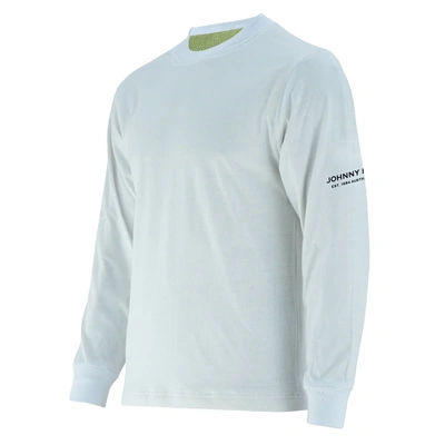 Johnny Reb Hume Long Sleeve Tee - White