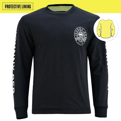 Johnny Reb Mens Johnny Reb Protective Long Sleeve T-Shirt - Black
