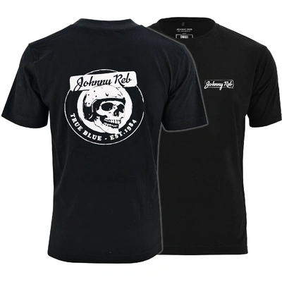 Johnny Reb True Blue T-Shirt - Black/White