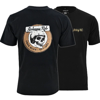 Johnny Reb True Blue T-Shirt - Black/Gold