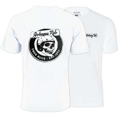 Johnny Reb True Blue T-Shirt - White/Black