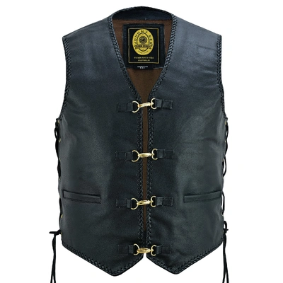 Johnny Reb 1984 Gold Capricorn Vest - Black