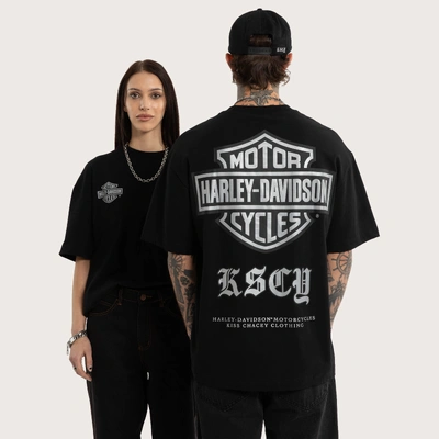Harley-Davidson x KSCY Scrambler Street Tee - Jet Black