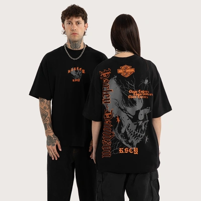 Harley-Davidson x KSCY Nightster Street Tee - Jet Black