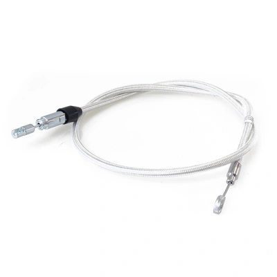 Magnum 44'' Quick Connect Upper Clutch Cable Fits Softail 2018-2024 & Most Touring 2021-2024 - 44'' - Sterling Chromite