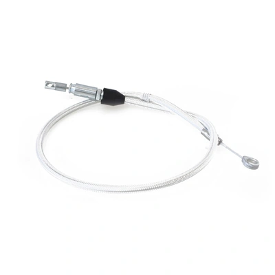 Magnum 34'' Quick Connect Upper Clutch Cable Fits Softail 2018-2024 - 34'' - Sterling Chromite