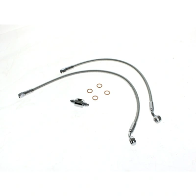 Magnum Rear Brake Line Fits FX Softail 1987-1999 - Sterling Chromite