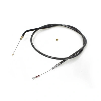 Magnum Idle Cable Fits Sportster 2007-2021 - 30&#39;&#39; - Black Pearl