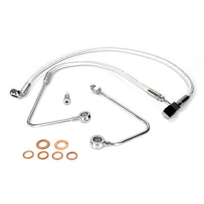 Magnum Lower Brake Line Fits FXS Blackline 11-13/Breakout 13-14 - Sterling Chromite