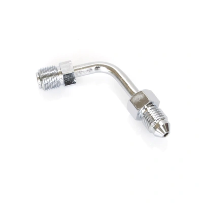 Magnum ABS Top Brake Line to Lower Brake Line T-Piece Adapter Fits Softail 2018up - Chrome