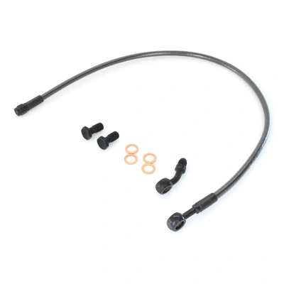 Magnum Brake Line Kit with BDL Forward Controls Fits Street 500 &amp; 750 2016-2020 - Black Pearl