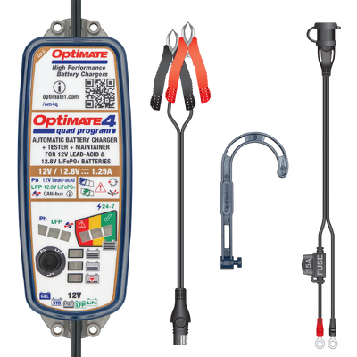 OptiMate 4 Quad Program Battery Charger