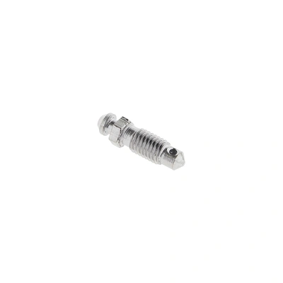 1/4-28 Bleeder Screw ? Chrome. Fits Performance Machine 112x6B &amp; 137x4B Calipers