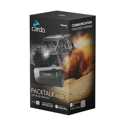 Cardo Packtalk Edge - Off Road Vehicles - Single Unit