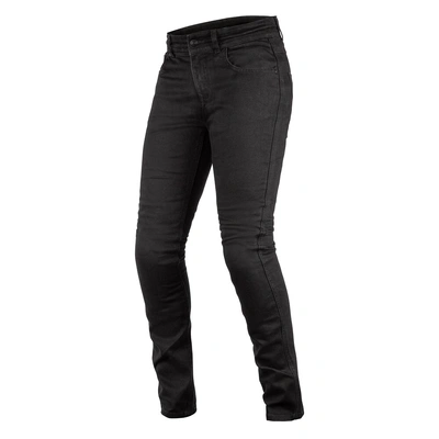 Rjays Womens Reinforced Stretch 2.0 Short Slim Jeans - Black