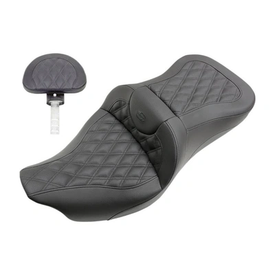 Roadsofa LS Dual Seat With Backrest. Fits Most Touring 2008-2024