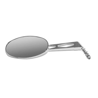 Scorpion Custom Oval Billot Left Hand Short Mirror - Chrome