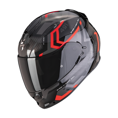 ScorpionExo Exo-491 Spin Helmet - Black/Red