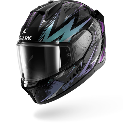 Shark D-Skwal 3 Blast-R Helmet - Black/Green