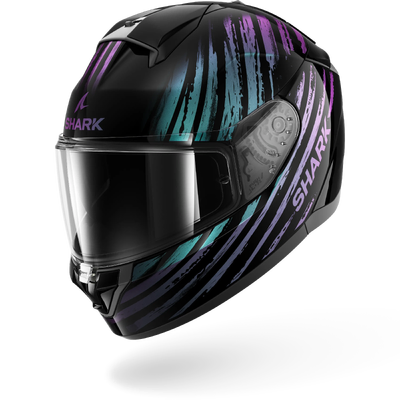 Shark Ridill 2 Assya Helmet - Black/Chameleon