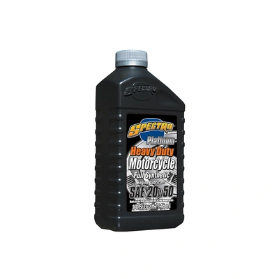 Heavy Duty Platinum Full Synthetic Engine Oil. 20w50 1 Quart Bottle (946ml). Fits Big Twin 1984up