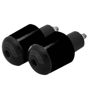 Tarmac Bar-Ends Tapered Smooth - Black - 20mm - Black