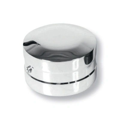KPR Industries Polished Left Side Swingarm Pivot Bolt Cover 18-UP Softail Models