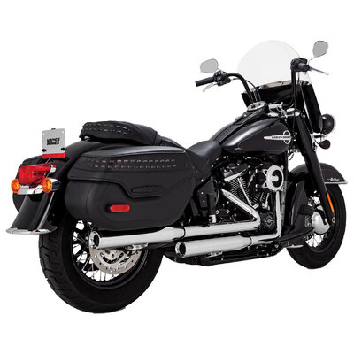 V&amp;H ELIMINATOR 300 S/O CHROME SOFTAIL 18-20 (FITS: HERITAGE + DELUX)