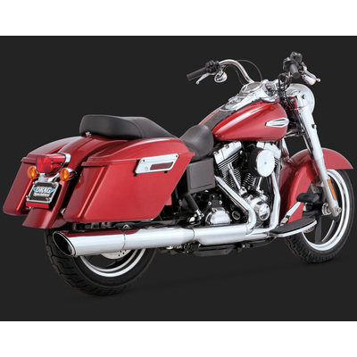 V&amp;H TWIN SLASH 2-1 SLIP ON DYNA SWITCHBACK 12-16/LOW RIDER 14-17
