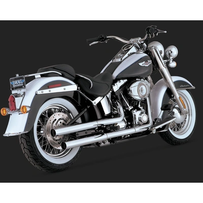 Vance &amp; Hines Straightshot Hs S/O Softail 05-07 Fls/Flstn