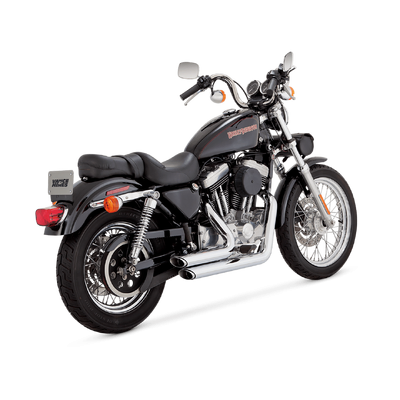 Vance &amp; Hines Shortshot Staggered Sportster Chrome