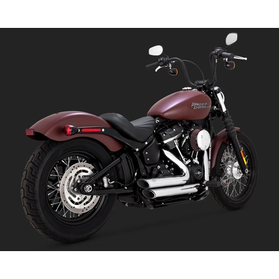 Vance &amp; Hines Shortshot Staggered For 2018 Softail - Chrome