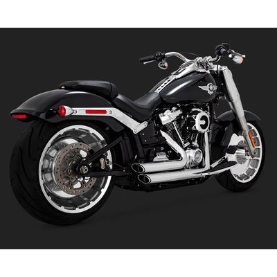 V&amp;H SHORTSHOTS STAGGERED SOFTAIL 18-20 (FITS: FATBOY + BREAKOUT + FXDR)