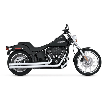 Vance &amp; Hines Bigshots Long Chrome Pcx Softail 86-17 (Exc Fxsb/Fxse) (Was V17823)