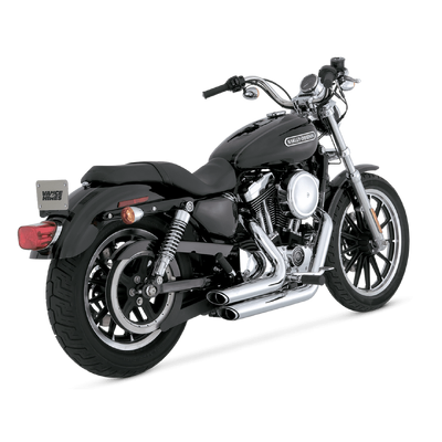 Vance &amp; Hines Shortshots Staggered Pcx Chrome Sportster 14-21 (Exc 2017 Xl1200Cx)