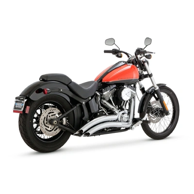 Vance & Hines Big Radius 2-2 Chrome Softail 86-17 (Exc Fxsb/Fxse)