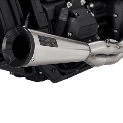 Vance &amp; Hines Upsweep PCX Exhaust - Softail 18-23 FXFB/FXBB/FLSL/FLDE/FXLR - Stainless Steel