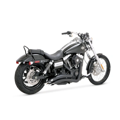 Vance &amp; Hines Big Radius 2-2 Black Dyna 06-17 (Excl Switch Back)