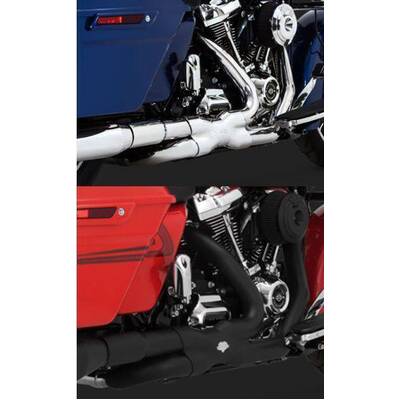 Vance & Hines Power Duals Exhaust - Black