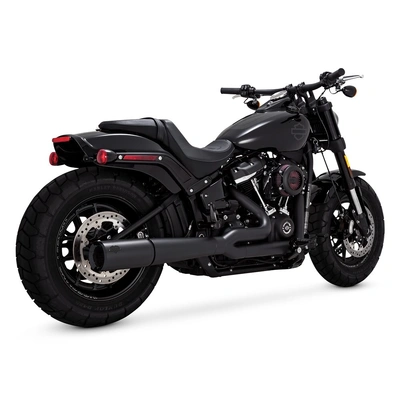 Vance &amp; Hines Pcx Pro Pipe Blk Softail 18-22 (Exc Fatboy/Breakout) (Was V47587)