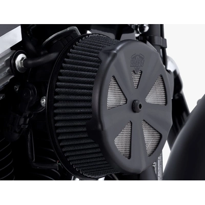 Vance &amp; Hines Vo2 Naked Skullcap Crown Black