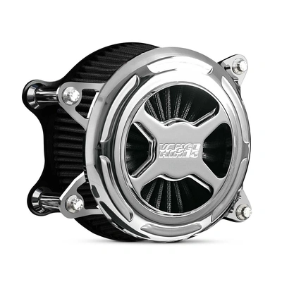 Vance &amp; Hines Vo2 X Air Intake Chrome Softail 18-21 Touring 17-21 (Was V72045/72047)