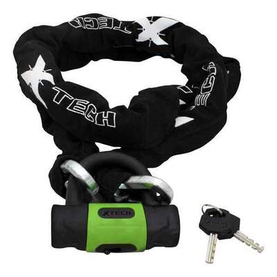 Xtech HD Chain &amp; Lock - 1.5m