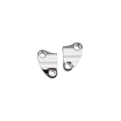 Zodiac Riser Clamps - OEM Style Risers Smooth - Chrome
